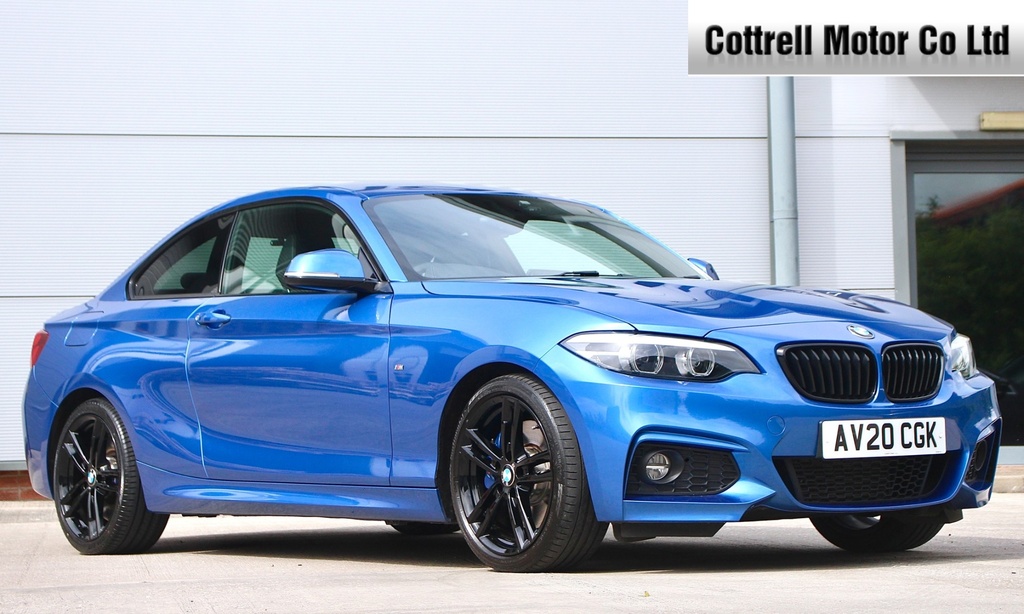 BMW 2 Series 220D M Sport Blue