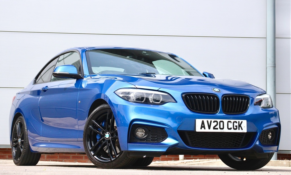 BMW 2 Series 220D M Sport AV20CGK Blue #4