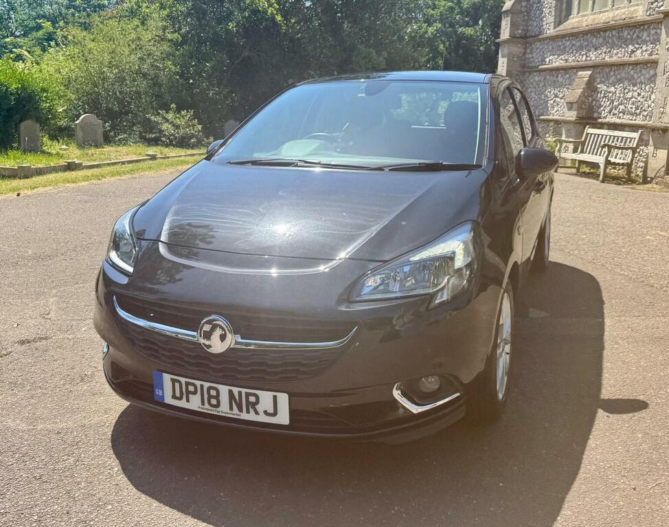 Vauxhall Corsa Hatchback 1.4I Ecotec Sri Euro 6 201818 DP18NRJ Black #2