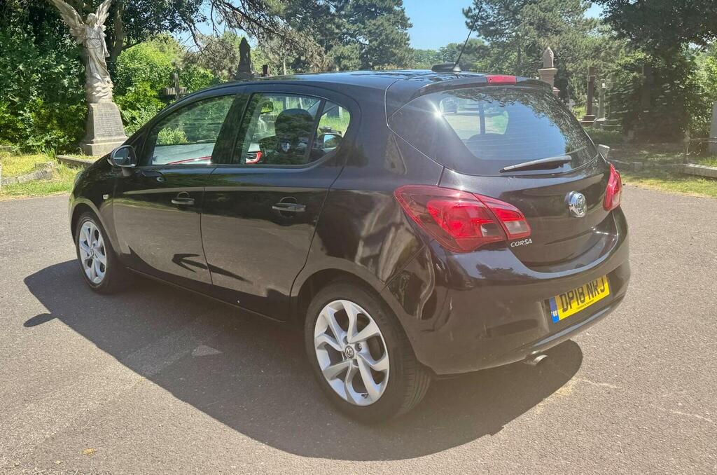 Vauxhall Corsa Hatchback 1.4I Ecotec Sri Euro 6 201818 DP18NRJ Black #4
