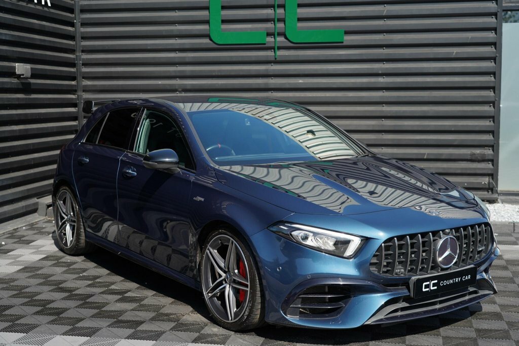 Mercedes-Benz A Class 2.0 A45 Amg S 8G-dct 4Matic Euro 6 Ss KP20NKA Blue #4