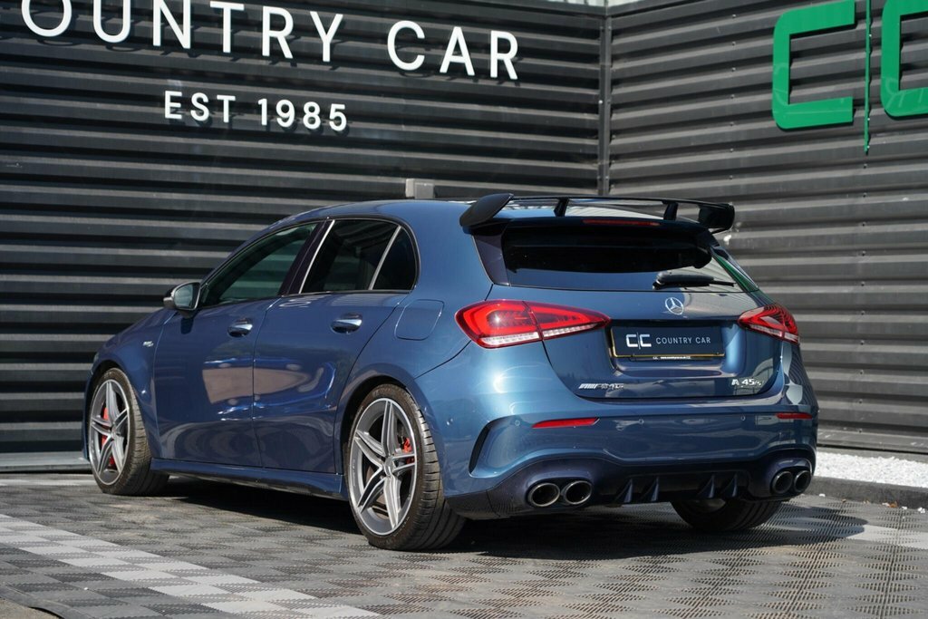 Mercedes-Benz A Class 2.0 A45 Amg S 8G-dct 4Matic Euro 6 Ss KP20NKA Blue #5