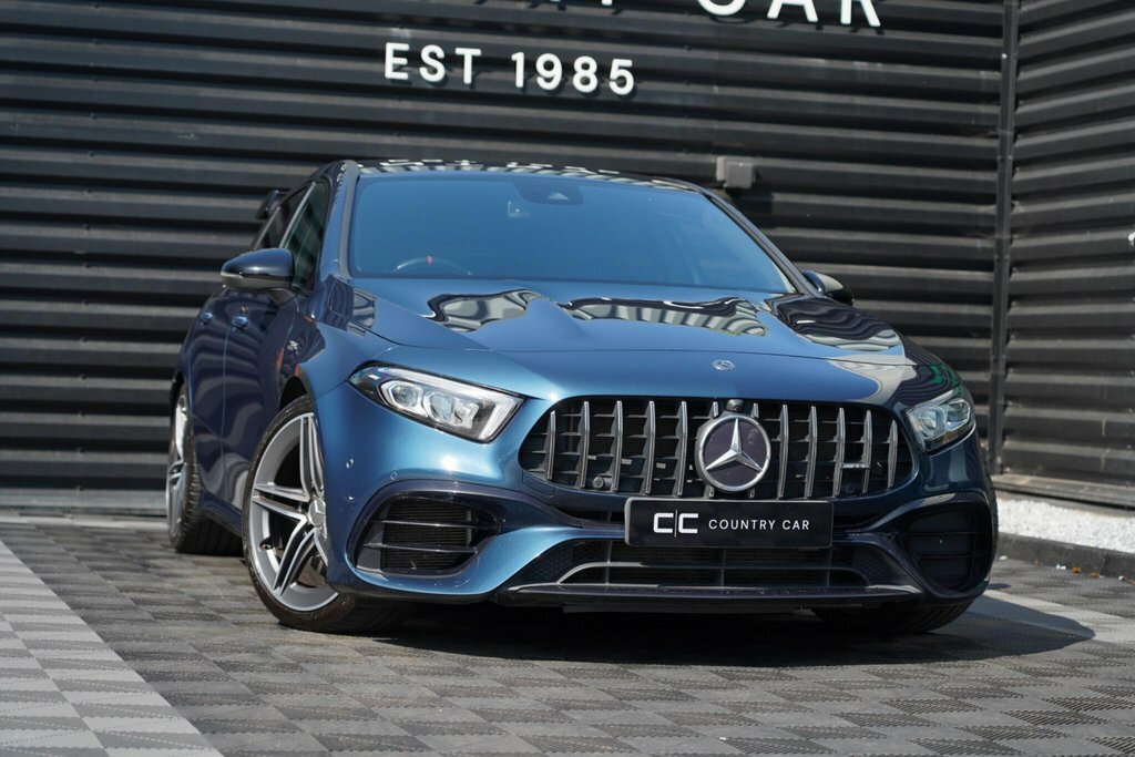 Mercedes-Benz A Class 2.0 A45 Amg S 8G-dct 4Matic Euro 6 Ss Blue