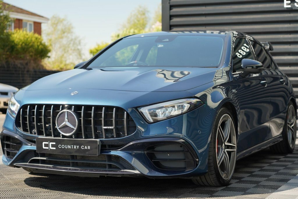 Mercedes-Benz A Class 2.0 A45 Amg S 8G-dct 4Matic Euro 6 Ss KP20NKA Blue #2