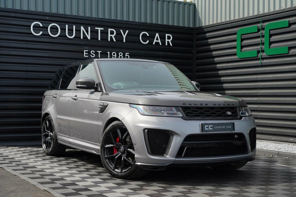 Land Rover Range Rover Sport 5.0 P575 V8 Svr 4Wd Euro 6 Ss Grey