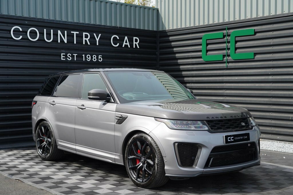 Land Rover Range Rover Sport 5.0 P575 V8 Svr 4Wd Euro 6 Ss MF17MAT Grey #2