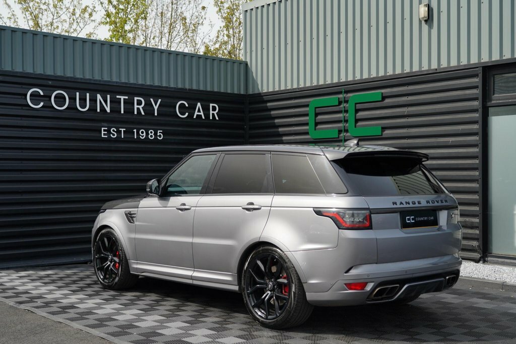 Land Rover Range Rover Sport 5.0 P575 V8 Svr 4Wd Euro 6 Ss MF17MAT Grey #3