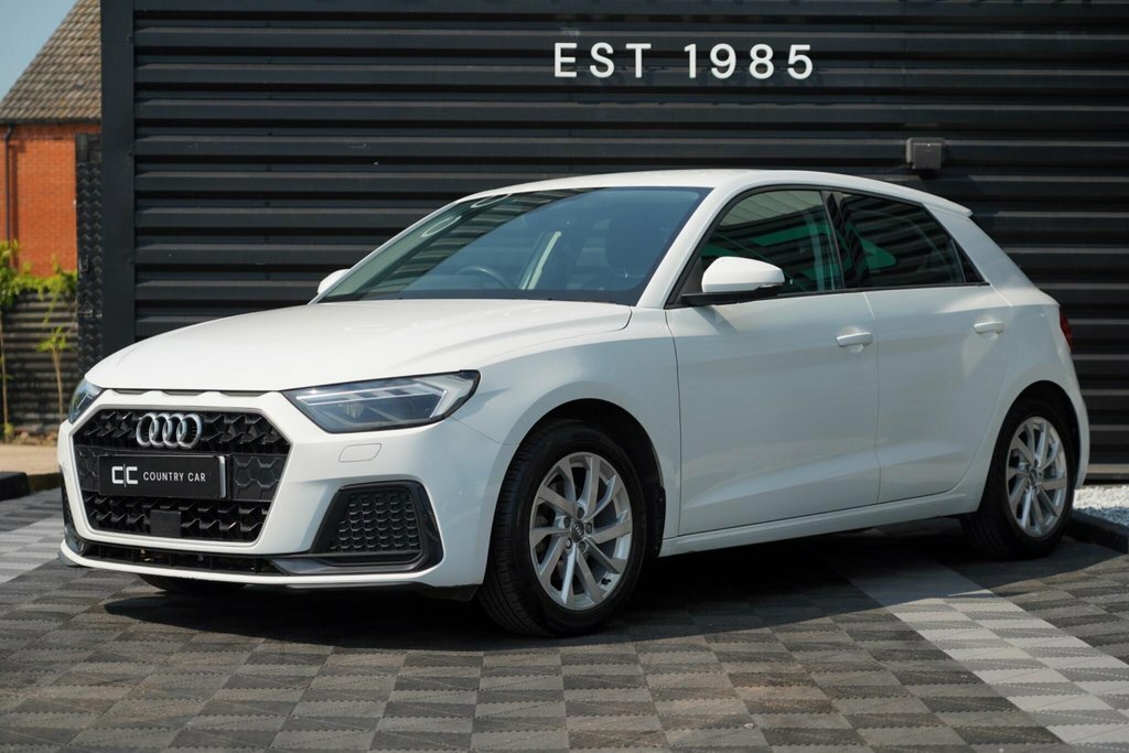 Audi A1 1.0 Tfsi 30 Sport Sportback S Tronic Euro 6 Ss BD70NKT White #3