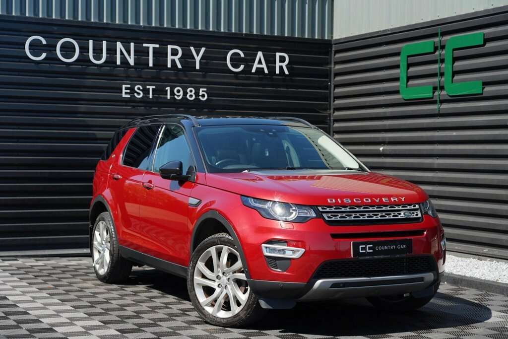 Land Rover Discovery Sport 2.0 Td4 Hse Luxury 4Wd Euro 6 Ss Red