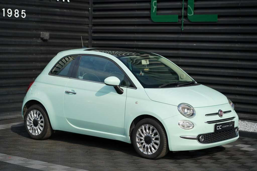 Fiat 500 1.2 Lounge Euro 6 Ss Green