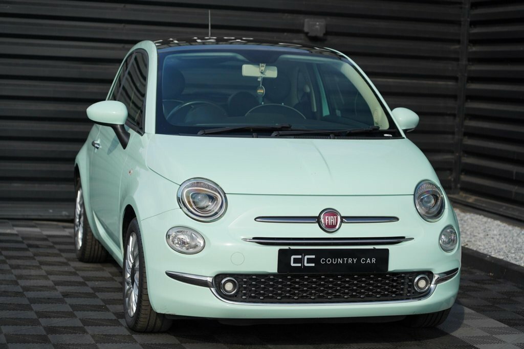Fiat 500 1.2 Lounge Euro 6 Ss WT68FVL Green #3