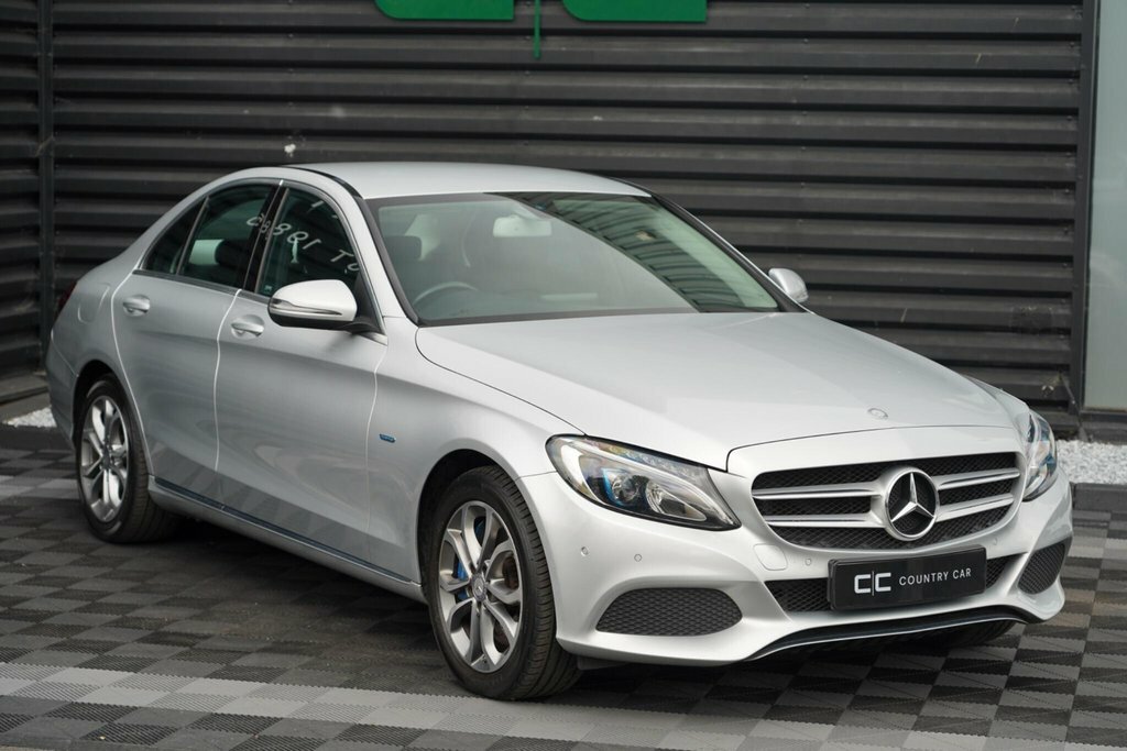Mercedes-Benz C Class 2.0 C350e 6.4Kwh Sport G-tronic Euro 6 Ss LO66LSE Silver #2