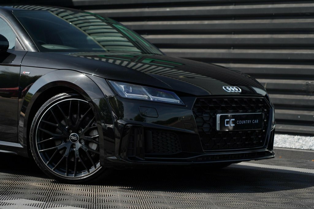 Audi TT 2.0 Tfsi 45 Black Edition S Tronic Euro 6 Ss YH69KCC Black #5