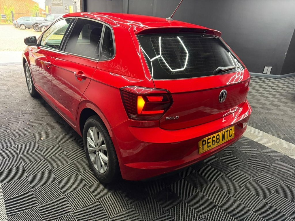 Volkswagen Polo 1.0 Tsi Se Euro 6 Ss PE68WTC Red #3