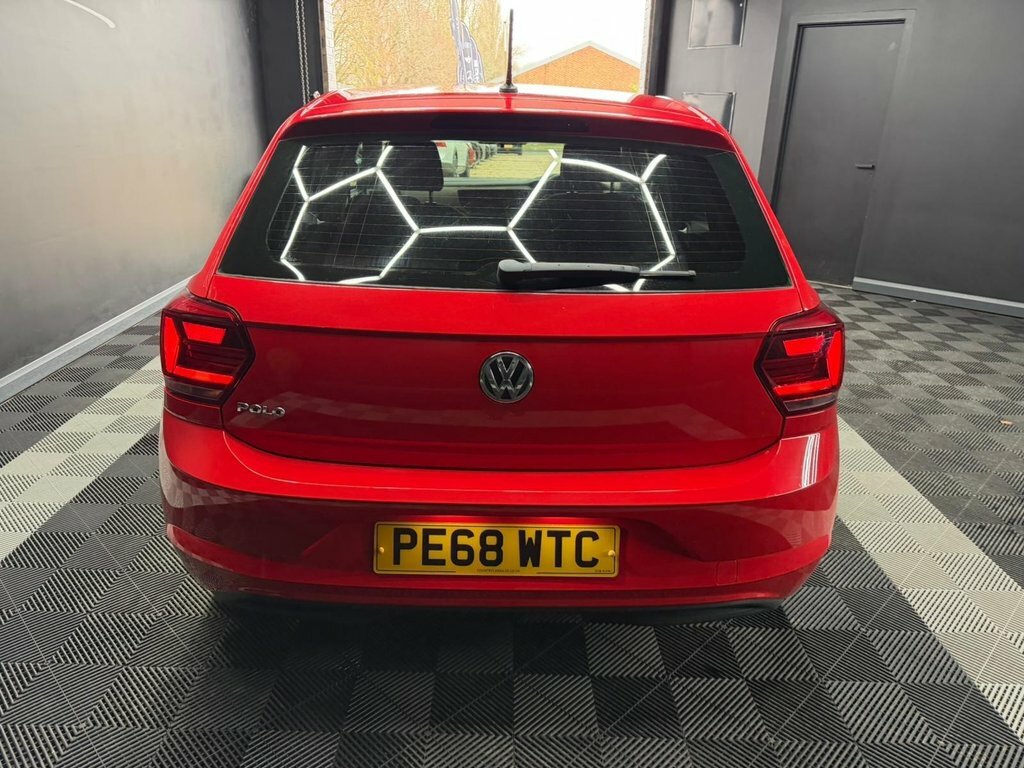 Volkswagen Polo 1.0 Tsi Se Euro 6 Ss PE68WTC Red #6