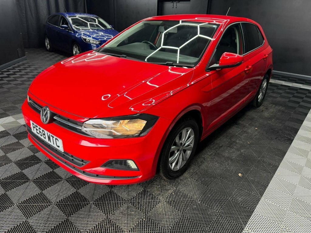 Volkswagen Polo 1.0 Tsi Se Euro 6 Ss PE68WTC Red #2