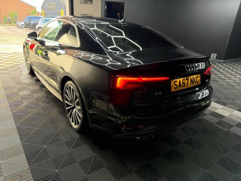 Audi A5 2.0 Tdi Ultra S Line Euro 6 Ss SA67NKC Black #5