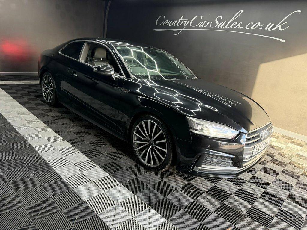 Audi A5 2.0 Tdi Ultra S Line Euro 6 Ss SA67NKC Black #2