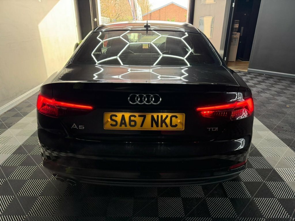 Audi A5 2.0 Tdi Ultra S Line Euro 6 Ss SA67NKC Black #6