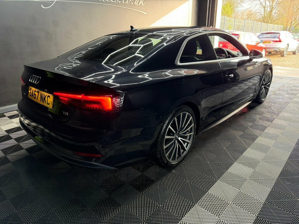 Audi A5 2.0 Tdi Ultra S Line Euro 6 Ss SA67NKC Black #4