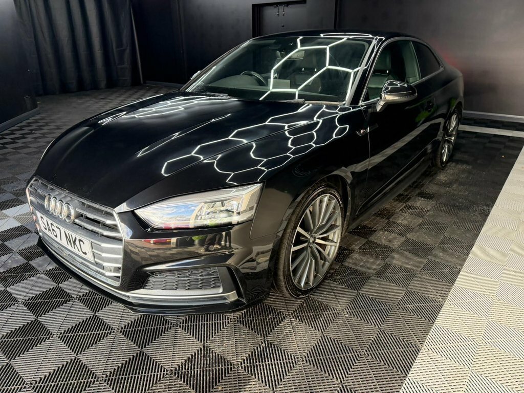 Audi A5 2.0 Tdi Ultra S Line Euro 6 Ss SA67NKC Black #3
