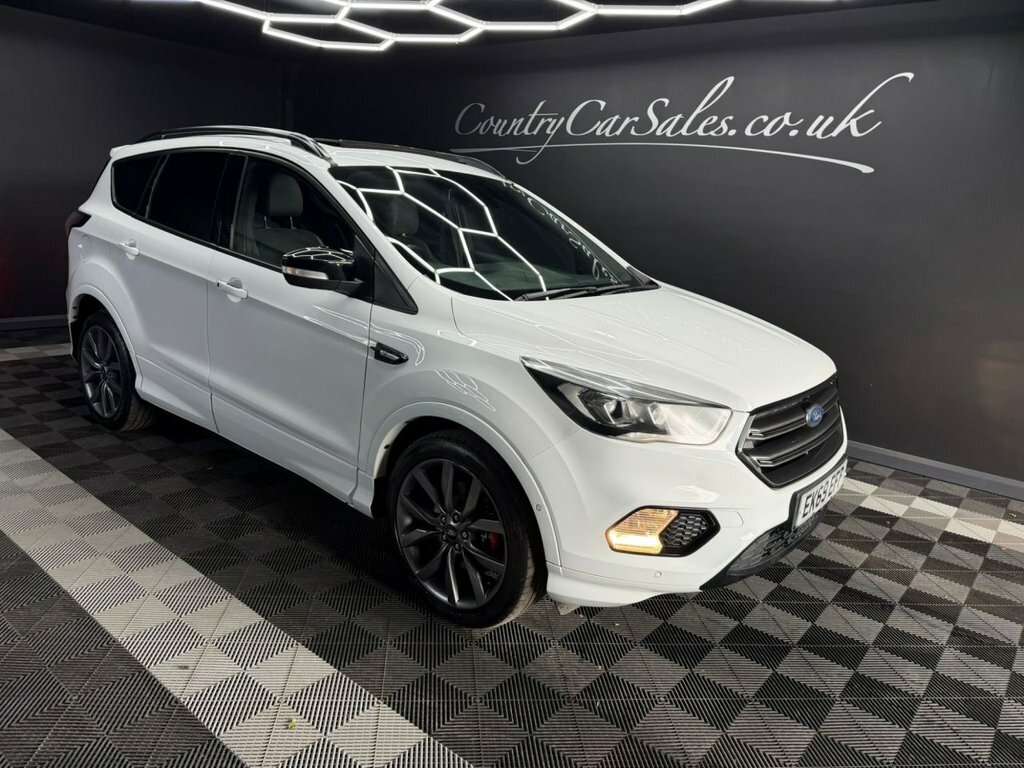 Ford Kuga 2.0 Tdci Ecoblue St-line Edition Suv Ma EK69EFP White #2