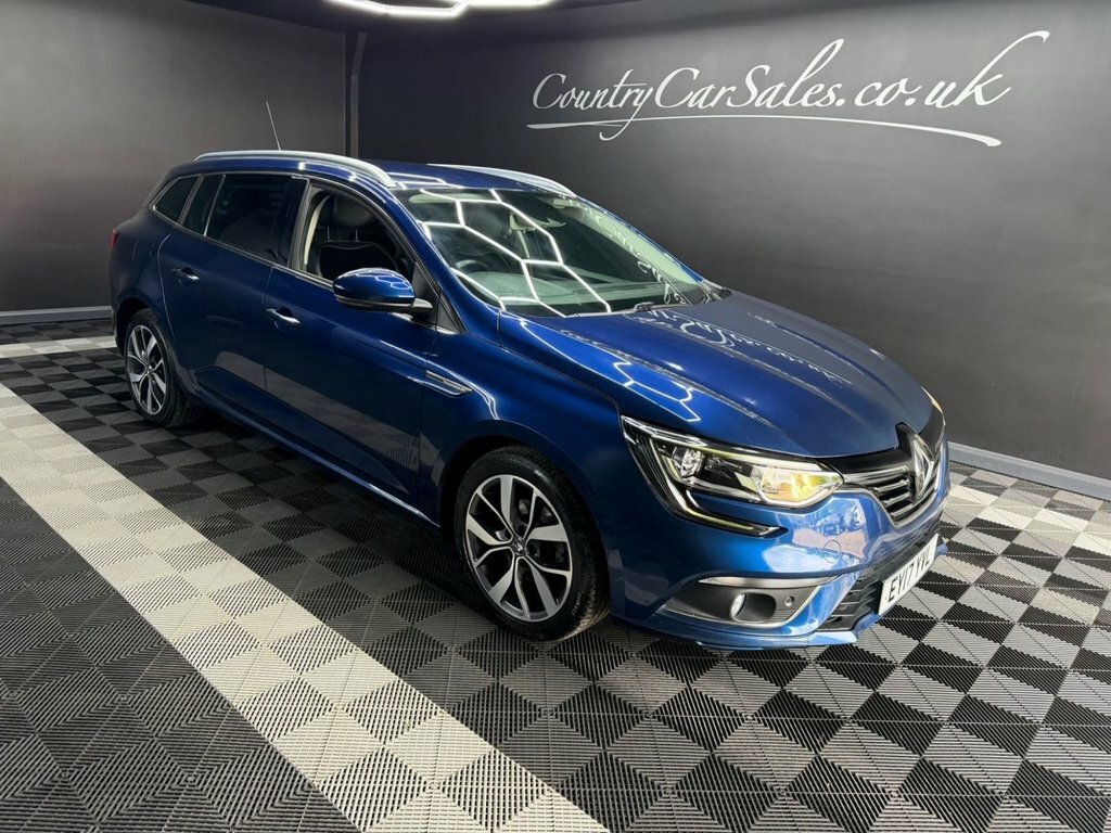 Renault Megane 1.5 Dci Dynamique S Nav Sport Tourer Ma EY17YVL Blue #2