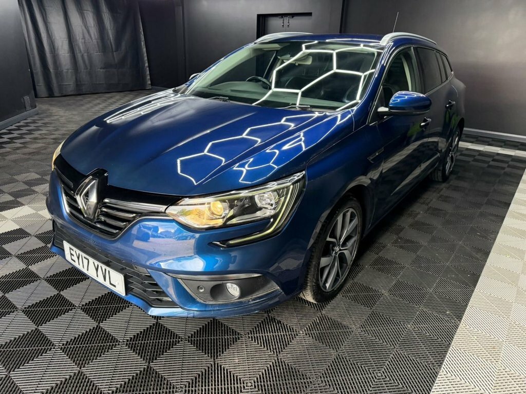 Renault Megane 1.5 Dci Dynamique S Nav Sport Tourer Ma EY17YVL Blue #5