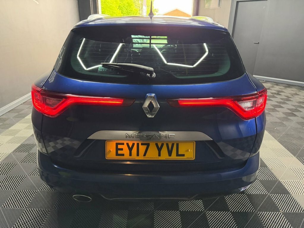 Renault Megane 1.5 Dci Dynamique S Nav Sport Tourer Ma EY17YVL Blue #6