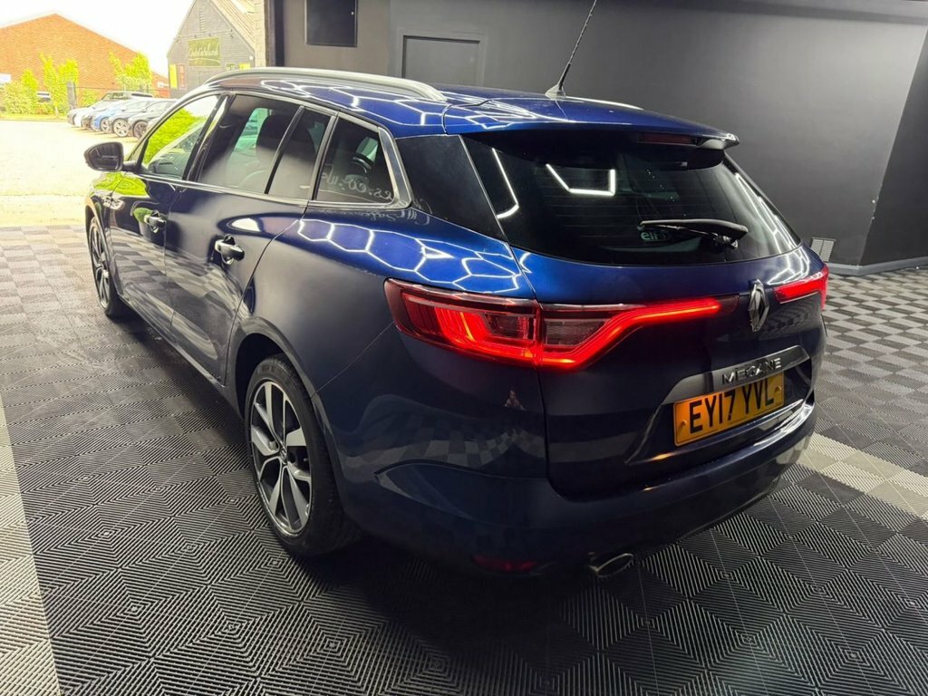 Renault Megane 1.5 Dci Dynamique S Nav Sport Tourer Ma EY17YVL Blue #3