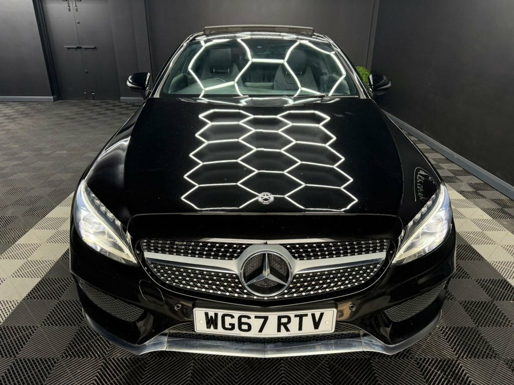 Mercedes-Benz C Class 2.0 C200 Amg Line Premium Coupe G-tro WG67RTV Black #6