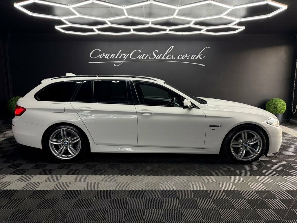 BMW 5 Series 2.0 520D M Sport Touring Euro 6 S White