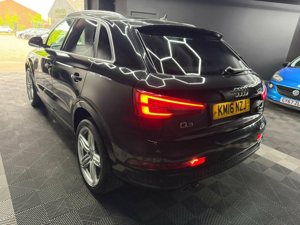 Audi Q3 2.0 Tdi S Line Plus Suv Quattro KM16NZJ Black #4