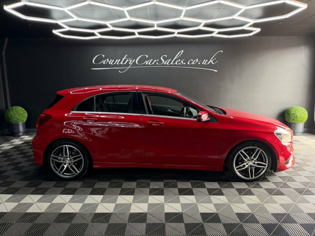 Mercedes-Benz A Class 1.5 A180d Amg Line Executive Hatchback Diese Red