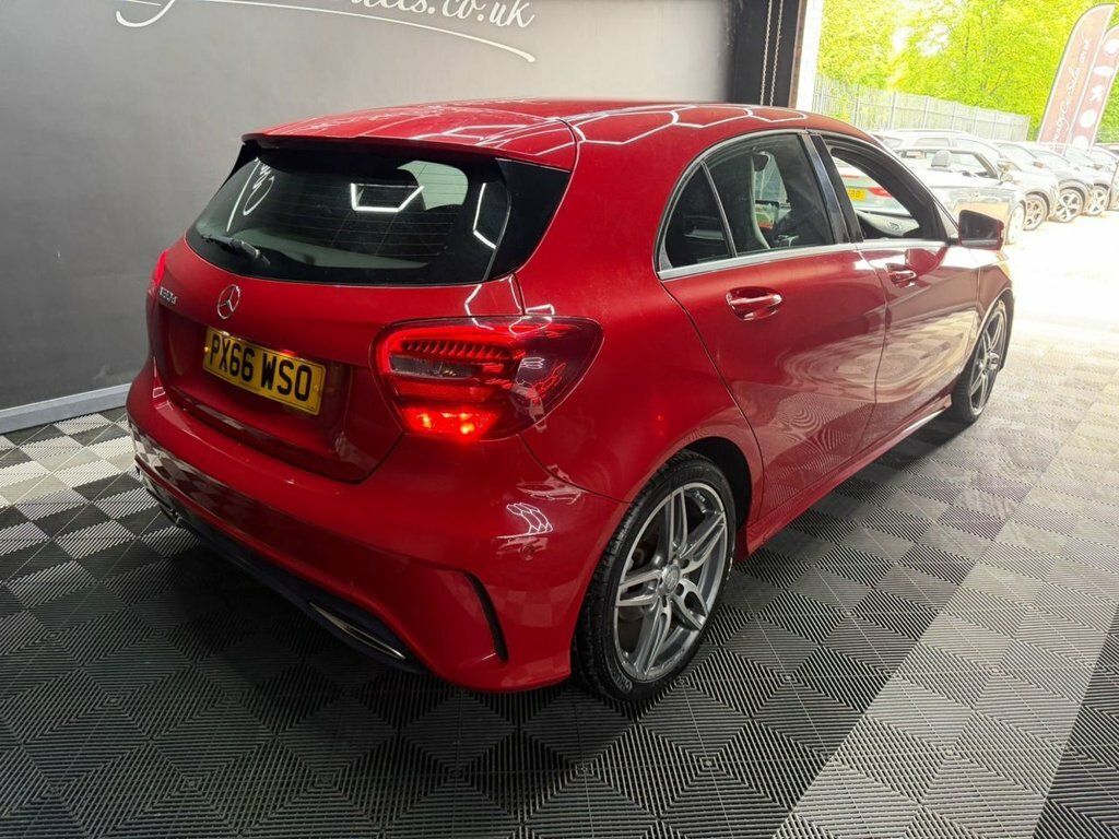 Mercedes-Benz A Class 1.5 A180d Amg Line Executive Hatchback Diese PX66WSO Red #5