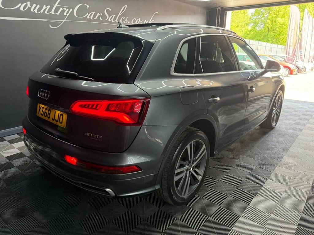 Audi Q5 2.0 Tdi 40 S Line Suv S Tronic Quattro KS68JJO Grey #5