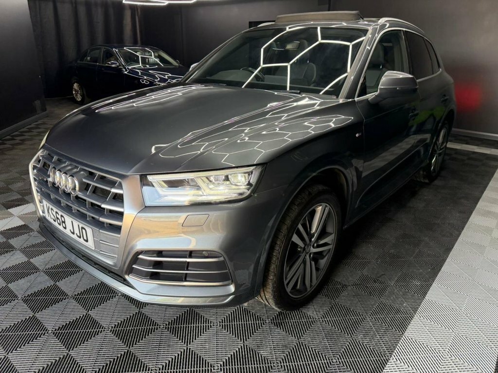 Audi Q5 2.0 Tdi 40 S Line Suv S Tronic Quattro KS68JJO Grey #3