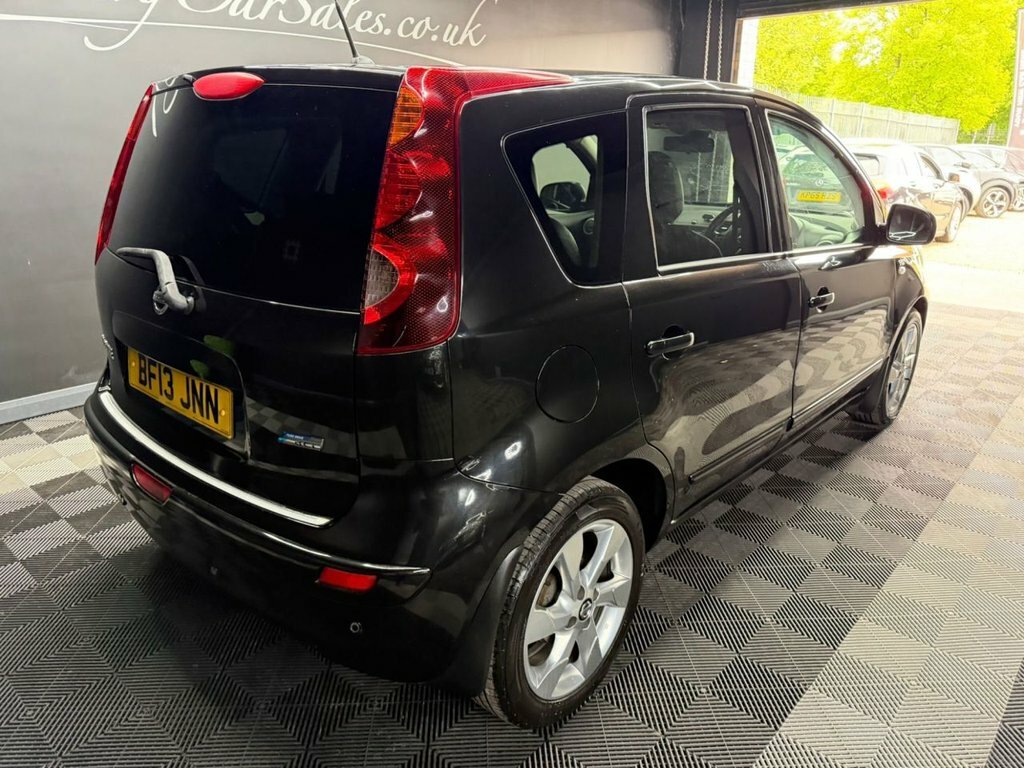 Nissan Note 1.5 Dci N-tec Hatchback Euro 5 BF13JNN Black #4