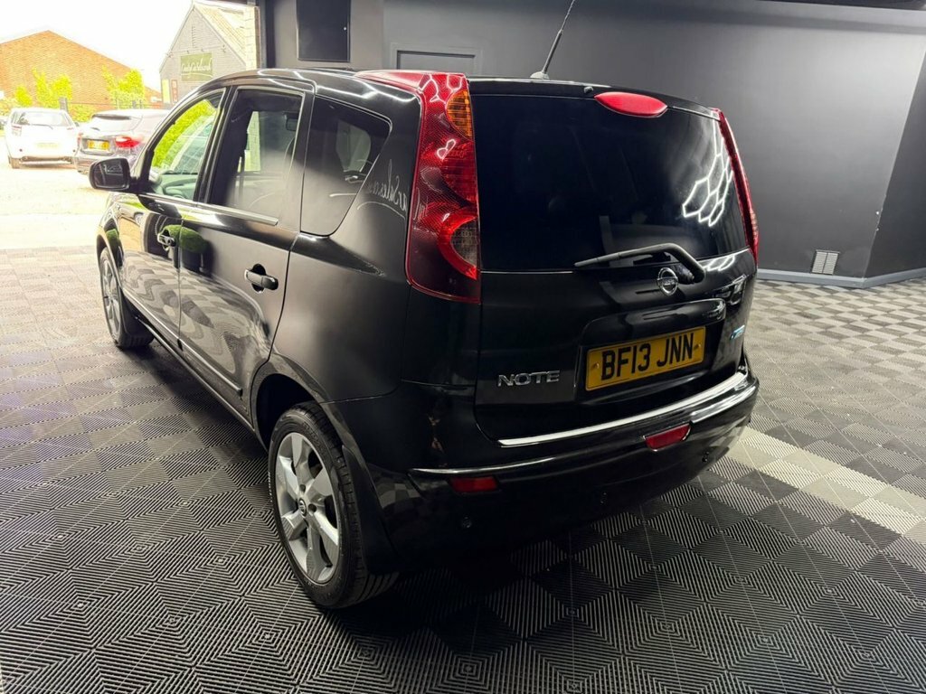 Nissan Note 1.5 Dci N-tec Hatchback Euro 5 BF13JNN Black #3
