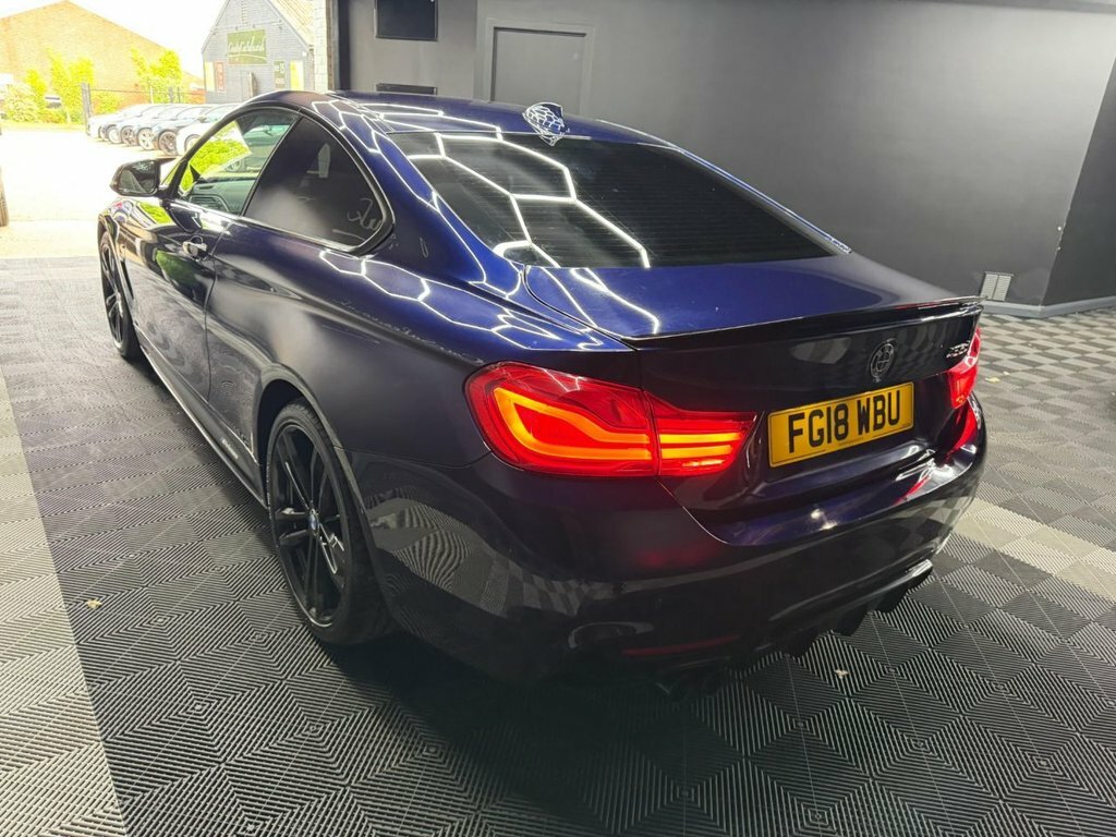 BMW 4 Series Gran Coupe 3.0 435D M Sport Coupe Xdrive Euro FG18WBU Blue #4