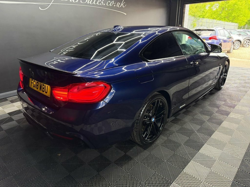 BMW 4 Series Gran Coupe 3.0 435D M Sport Coupe Xdrive Euro FG18WBU Blue #3