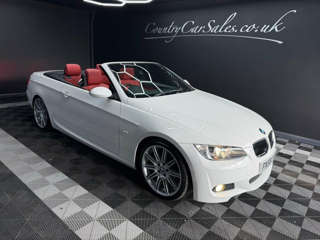 BMW 3 Series 2.0 320I M Sport Convertible Eur FN58LMO White #3