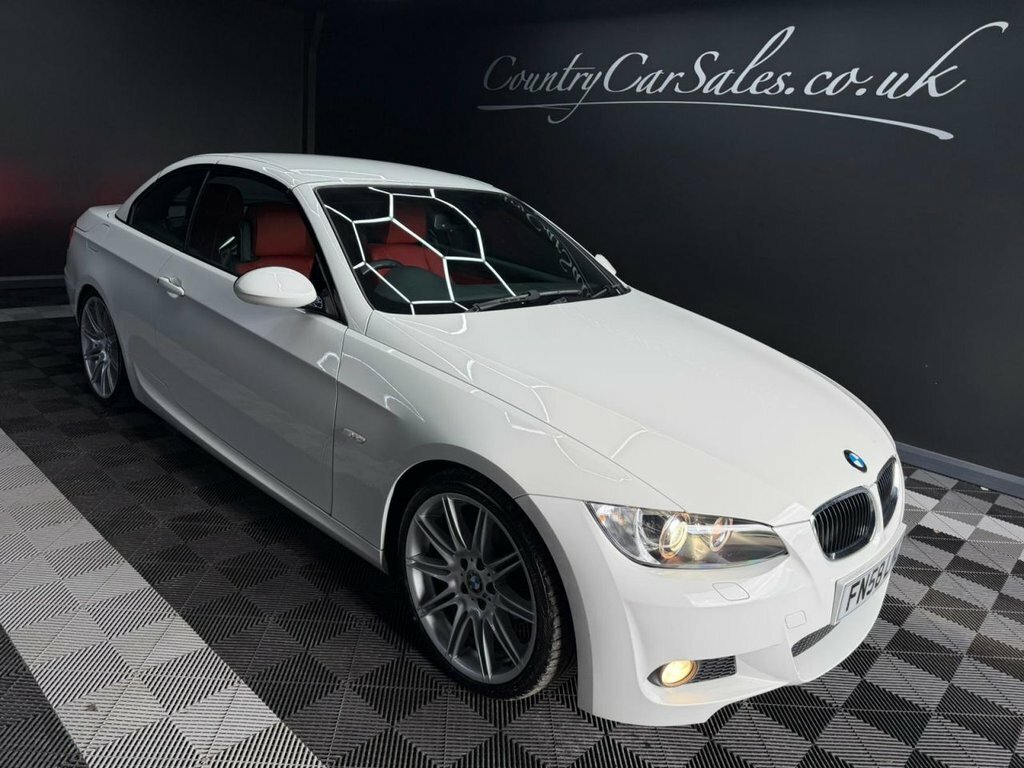 BMW 3 Series 2.0 320I M Sport Convertible Eur White #6