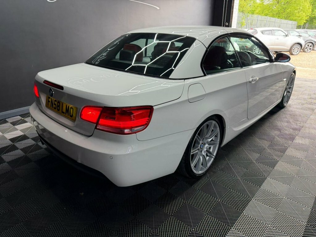 BMW 3 Series 2.0 320I M Sport Convertible Eur White #3