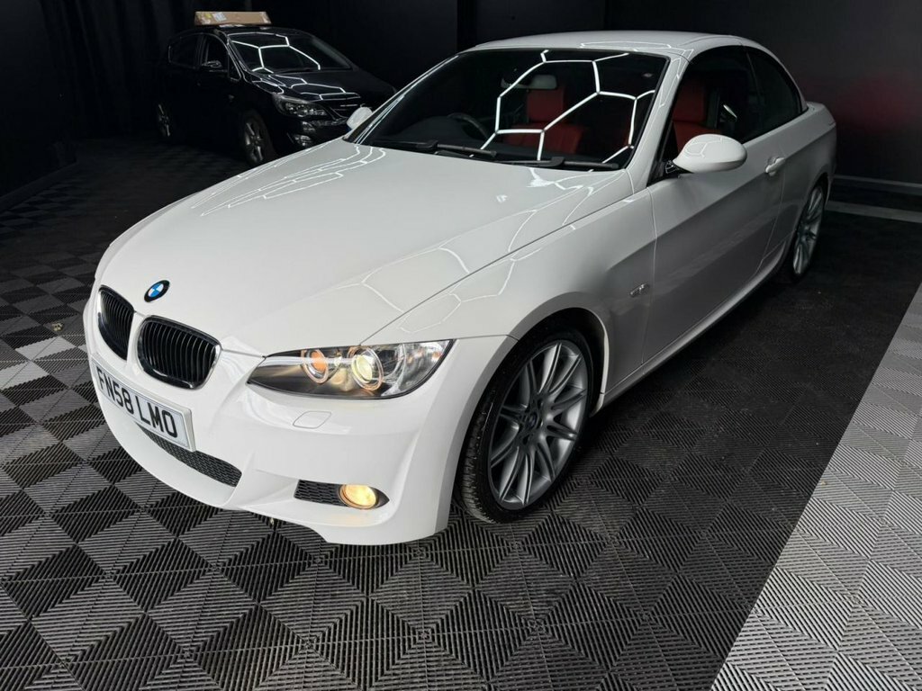 BMW 3 Series 2.0 320I M Sport Convertible Eur White #2