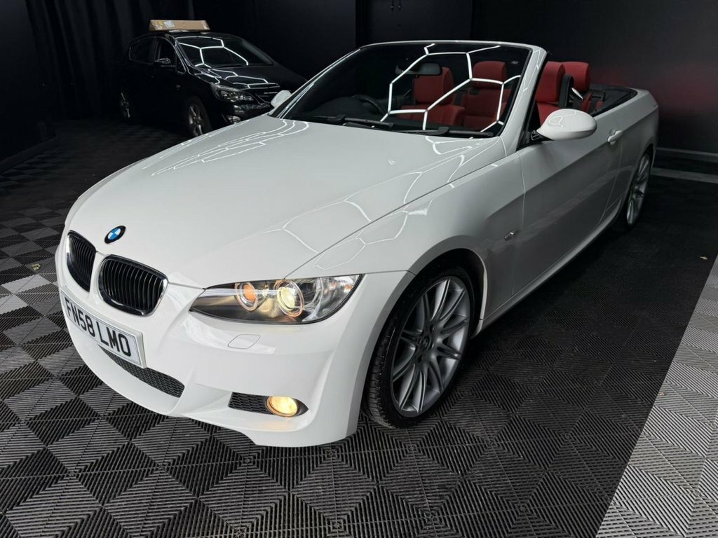 BMW 3 Series 2.0 320I M Sport Convertible Eur FN58LMO White #5