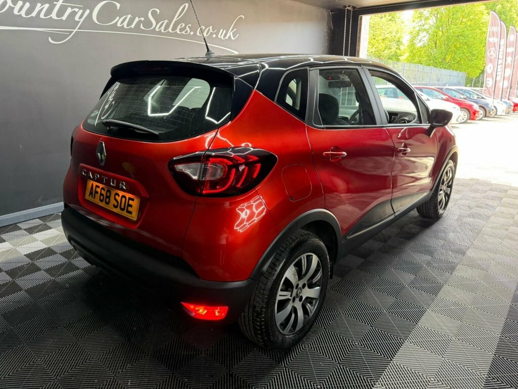 Renault Captur 0.9 Tce Energy Play Suv Euro 6 AF68SOE Red #5