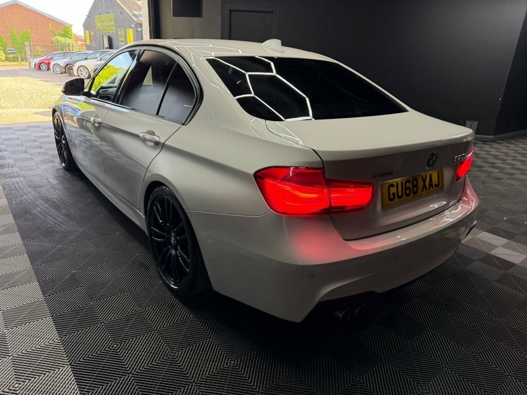 BMW 3 Series 2.0 320D M Sport Saloon Xdrive Eur GU68XAJ White #4