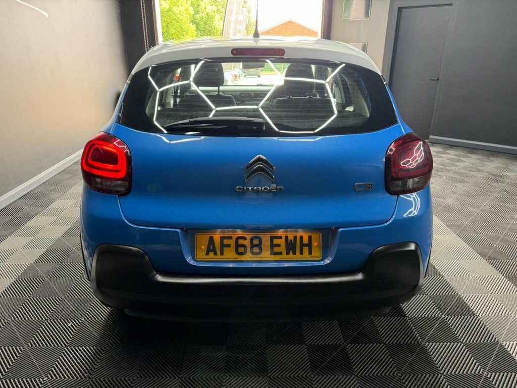 Citroen C3 1.2 Puretech Feel Hatchback Euro AF68EWH Blue #6