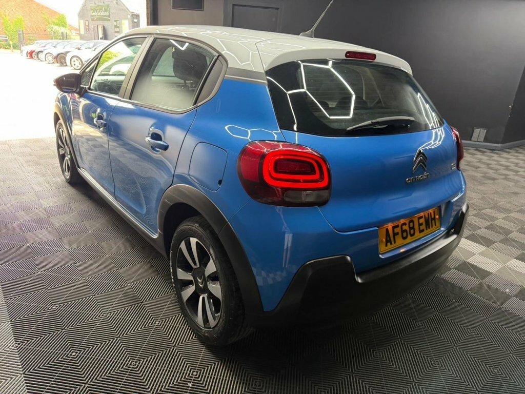 Citroen C3 1.2 Puretech Feel Hatchback Euro AF68EWH Blue #4